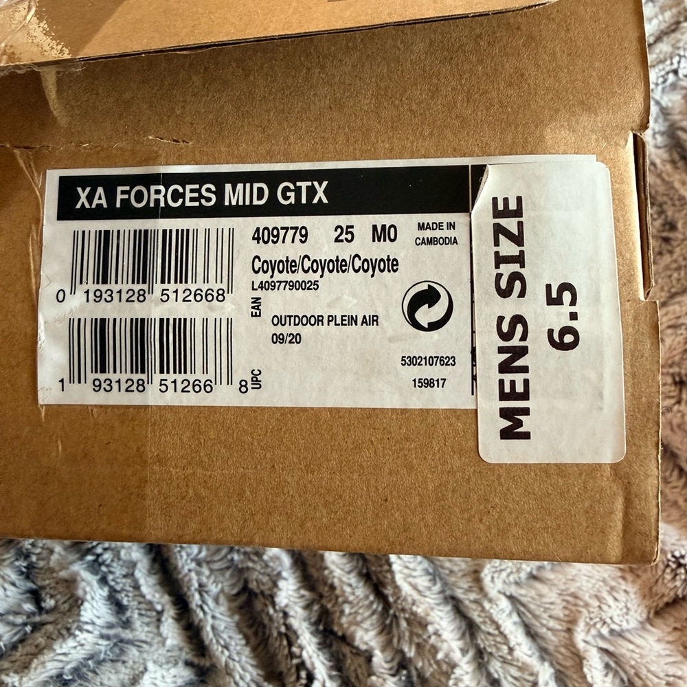 Salomon XA Forces Mid GTX Boots - Tan